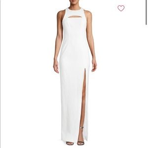 Taleesa Strapless Keyhole Gown